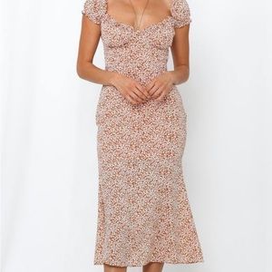 PRINCESS POLLY FLORAL DRESS